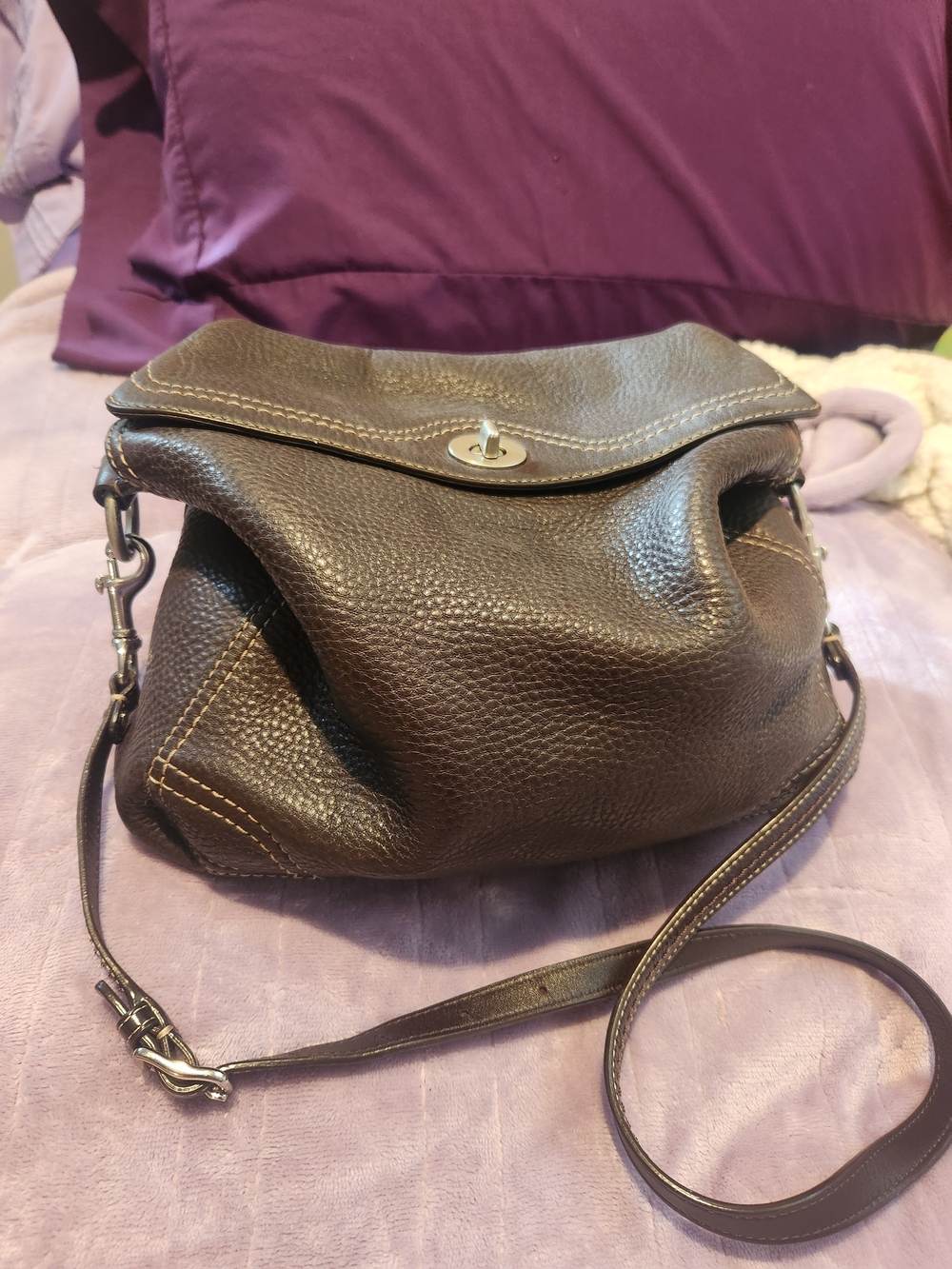 Coach Chelsea Sonoma Pebble Leather Hobo
